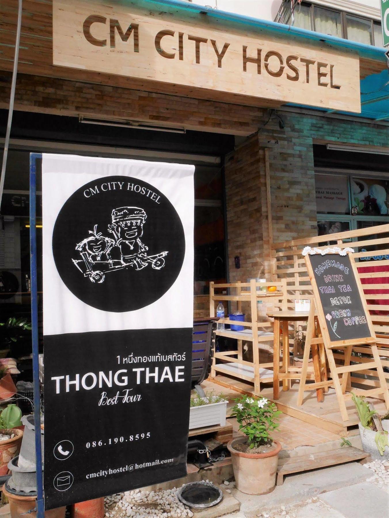 Cm City Hostel Chiang Mai Eksteriør billede